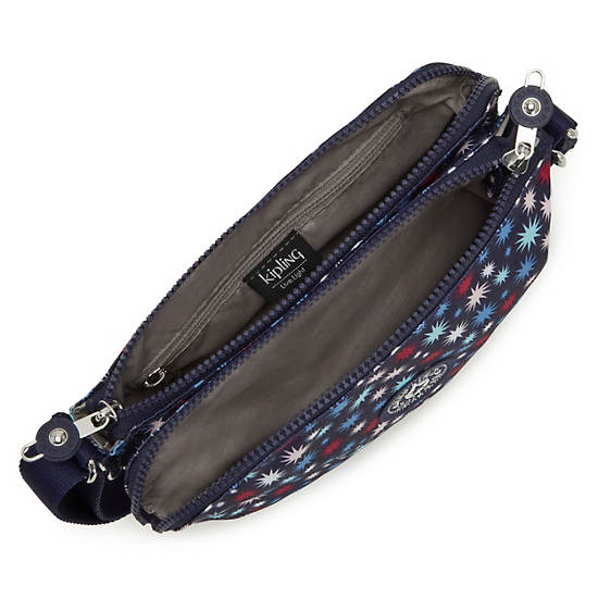 Kipling Boyd Printed Crossbody Veske Multicolor | NO 2119AH